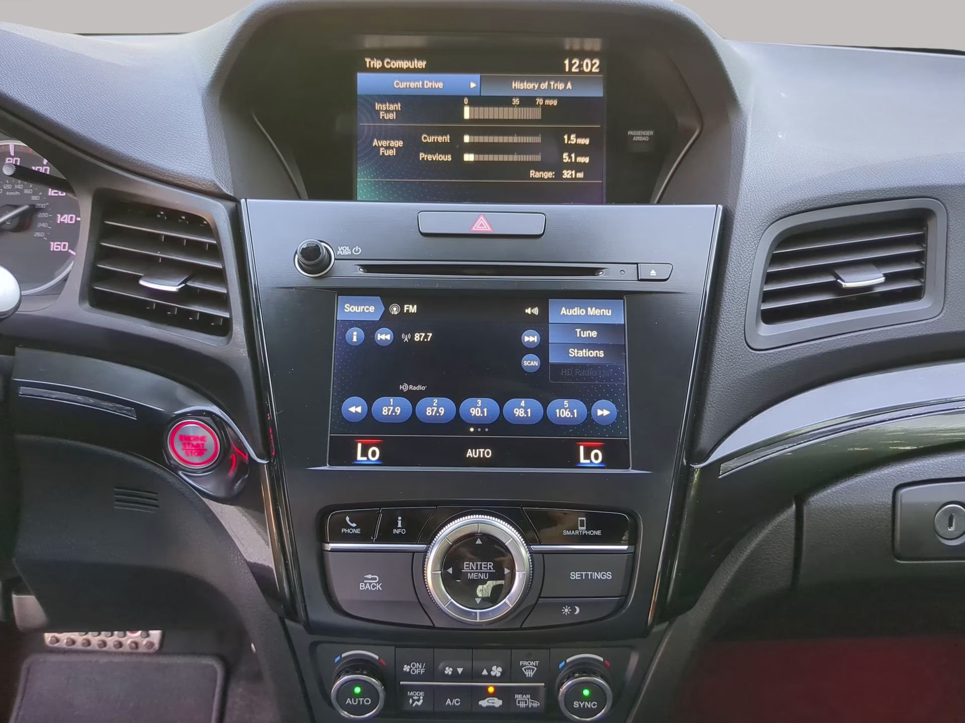 2022 Performance Red Pearl Acura ILX w/Premium/A-SPEC Package FWD Sedan