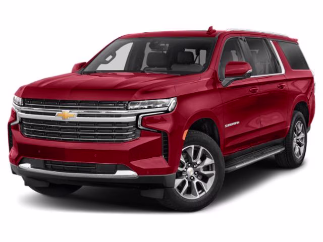 2021 Cherry Red Tintcoat Chevrolet Suburban LT RWD SUV