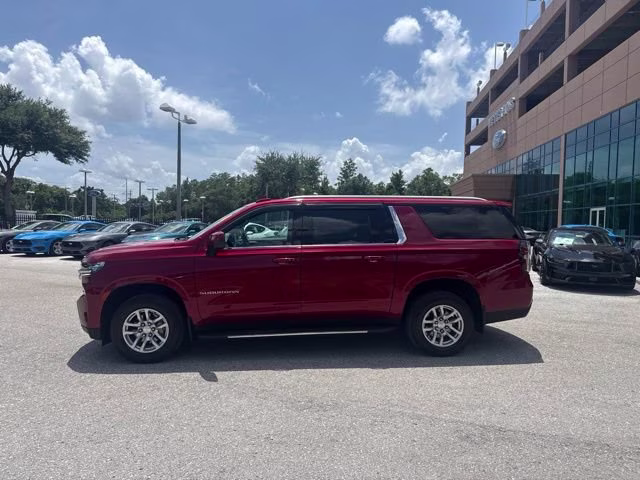 2021 Cherry Red Tintcoat Chevrolet Suburban LT RWD SUV