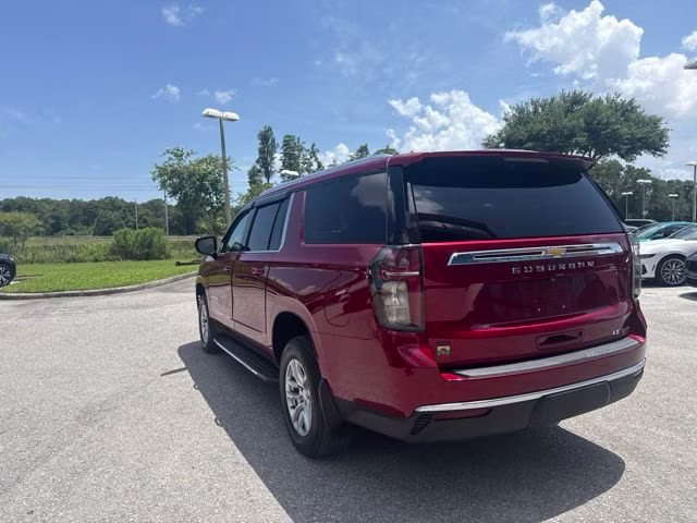 2021 Cherry Red Tintcoat Chevrolet Suburban LT RWD SUV