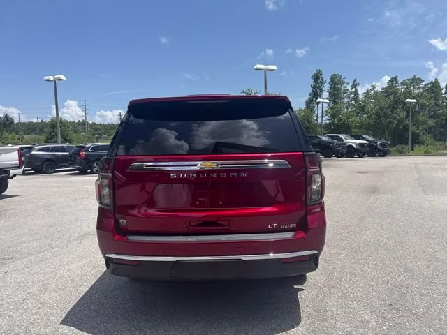 2021 Cherry Red Tintcoat Chevrolet Suburban LT RWD SUV