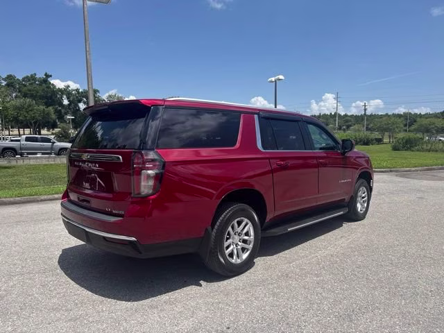2021 Cherry Red Tintcoat Chevrolet Suburban LT RWD SUV