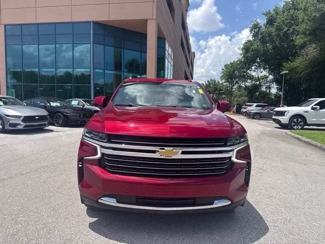 2021 Cherry Red Tintcoat Chevrolet Suburban LT RWD SUV