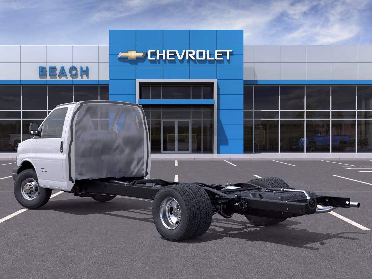 2026 Summit White Chevrolet Express Cutaway 3500 1WT RWD Long Wheelbase