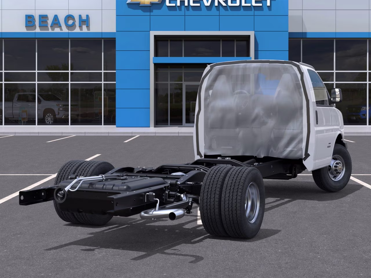 2026 Summit White Chevrolet Express Cutaway 3500 1WT RWD Long Wheelbase