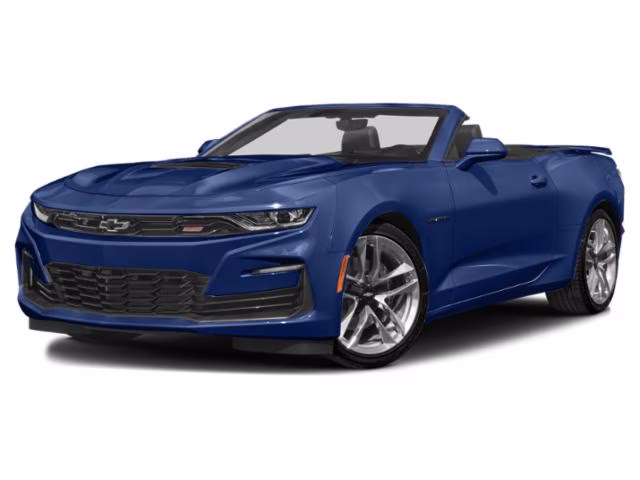 2020 Riverside Blue Metallic Chevrolet Camaro 2SS RWD Convertible