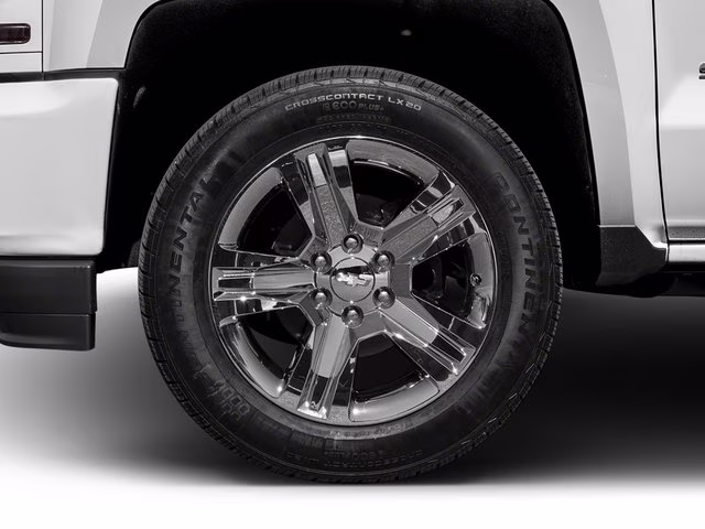 2017 Silver Ice Metallic Chevrolet Silverado 1500 Custom RWD Truck