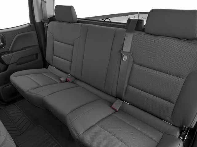 2017 Silver Ice Metallic Chevrolet Silverado 1500 Custom RWD Truck