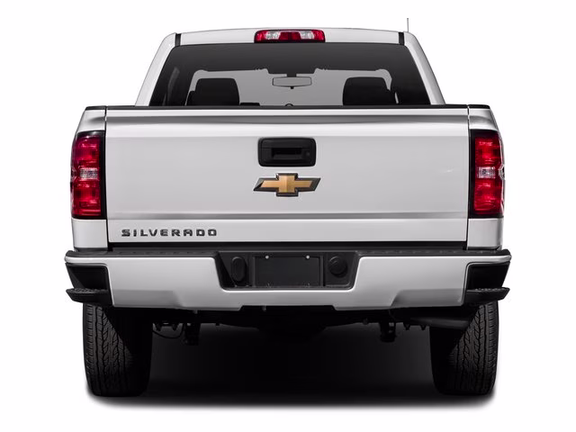2017 Silver Ice Metallic Chevrolet Silverado 1500 Custom RWD Truck