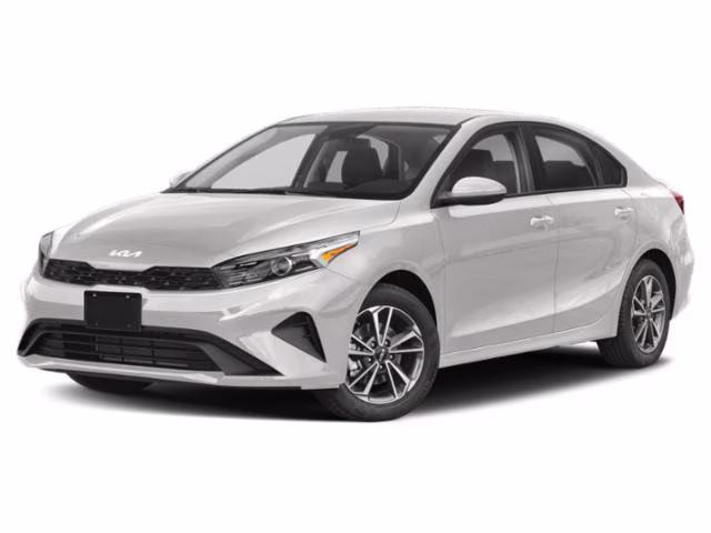 2023 Snow White Pearl Kia Forte LXS FWD Sedan