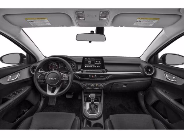 2023 Snow White Pearl Kia Forte LXS FWD Sedan