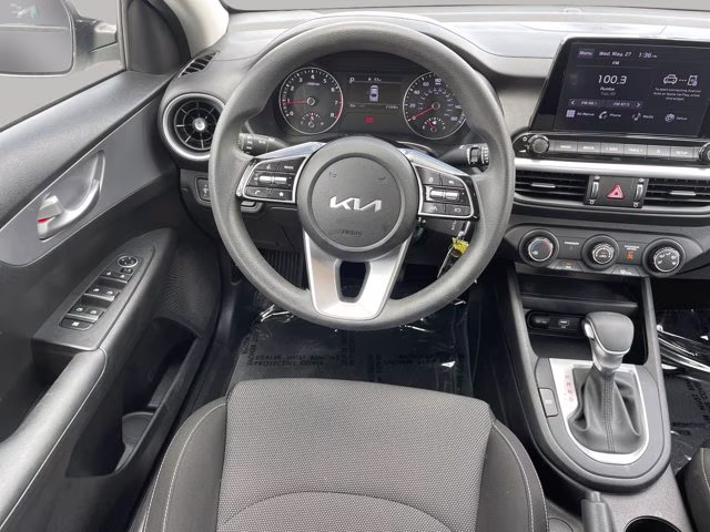 2023 Snow White Pearl Kia Forte LXS FWD Sedan