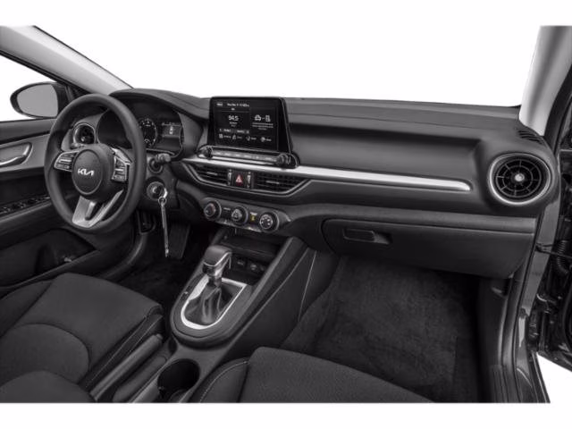 2023 Snow White Pearl Kia Forte LXS FWD Sedan
