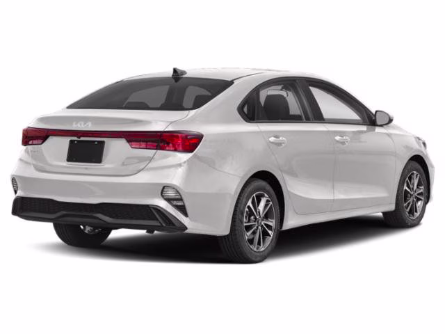 2023 Snow White Pearl Kia Forte LXS FWD Sedan