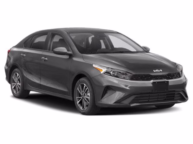 2023 Snow White Pearl Kia Forte LXS FWD Sedan