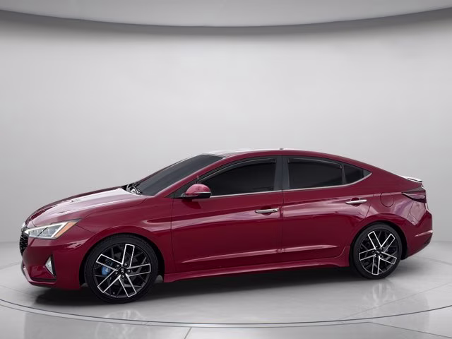 2019 Scarlet Red Hyundai Elantra Sport FWD Sedan