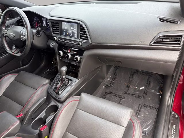 2019 Scarlet Red Hyundai Elantra Sport FWD Sedan