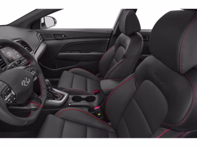 2019 Scarlet Red Hyundai Elantra Sport FWD Sedan