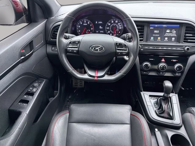 2019 Scarlet Red Hyundai Elantra Sport FWD Sedan