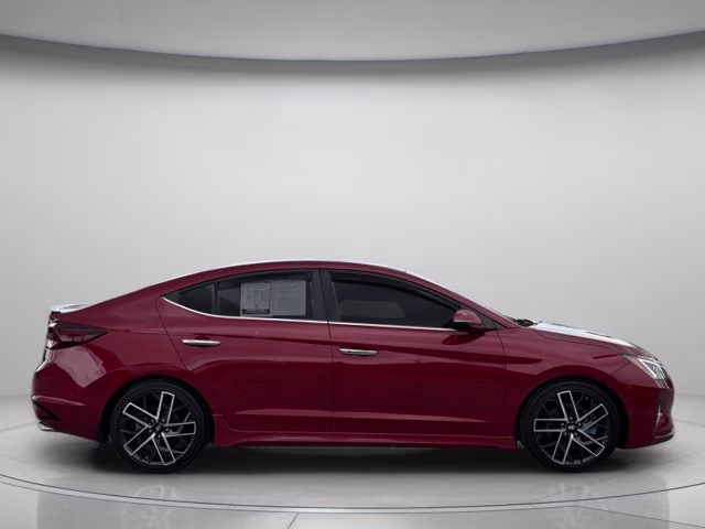 2019 Scarlet Red Hyundai Elantra Sport FWD Sedan