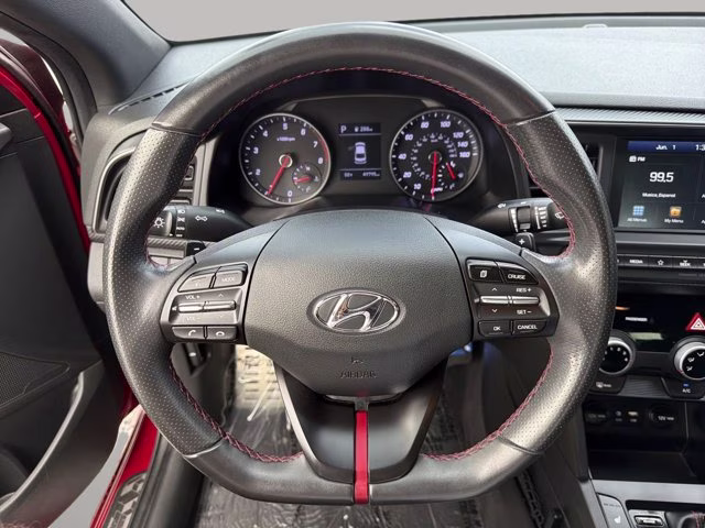 2019 Scarlet Red Hyundai Elantra Sport FWD Sedan