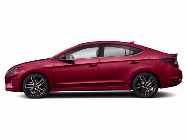 2019 Scarlet Red Hyundai Elantra Sport FWD Sedan