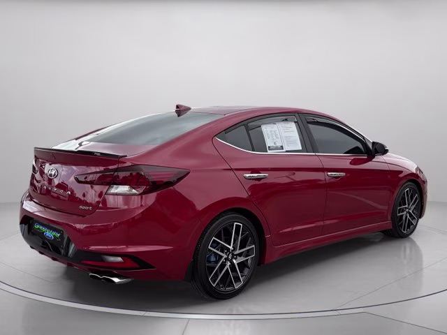 2019 Scarlet Red Hyundai Elantra Sport FWD Sedan