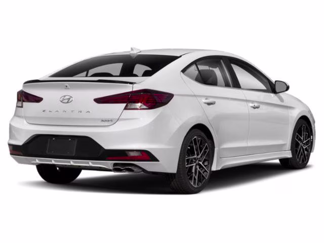 2019 Scarlet Red Hyundai Elantra Sport FWD Sedan