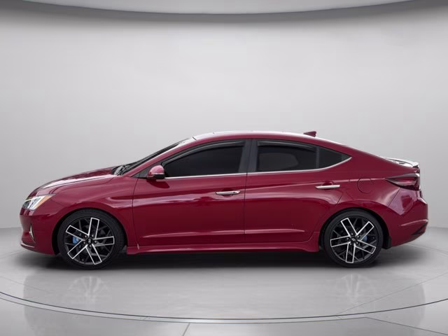 2019 Scarlet Red Hyundai Elantra Sport FWD Sedan