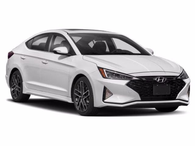 2019 Scarlet Red Hyundai Elantra Sport FWD Sedan
