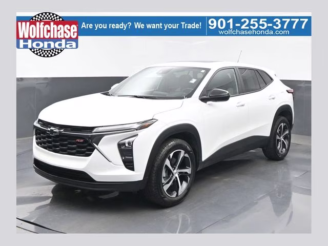 2025 Summit White Chevrolet Trax 1RS FWD SUV