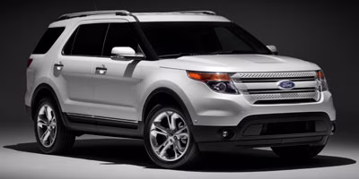 2012 Black Ford Explorer Limited FWD SUV