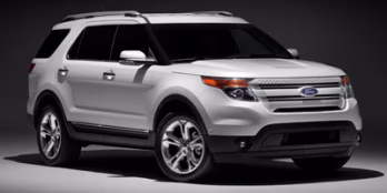 2012 Black Ford Explorer Limited FWD SUV