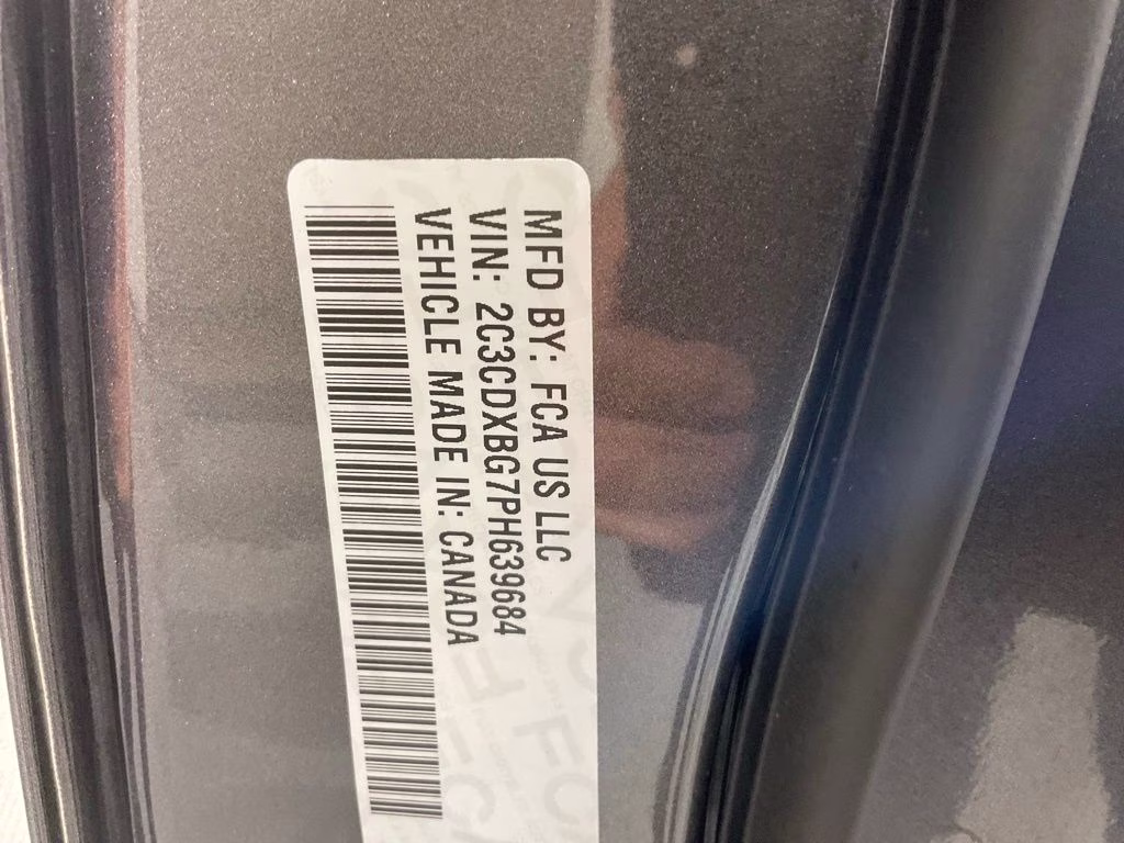 2023 Granite Dodge Charger SXT RWD Sedan