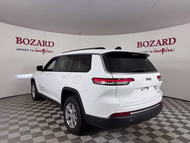 2023 Bright White Clearcoat Jeep Grand Cherokee L Limited RWD SUV