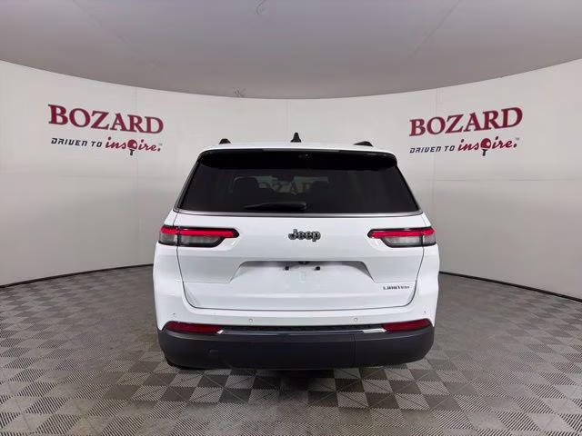 2023 Bright White Clearcoat Jeep Grand Cherokee L Limited RWD SUV