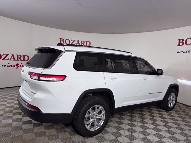 2023 Bright White Clearcoat Jeep Grand Cherokee L Limited RWD SUV