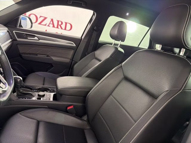 2022 Black Volkswagen Atlas Cross Sport 3.6L V6 SEL R-Line AWD SUV