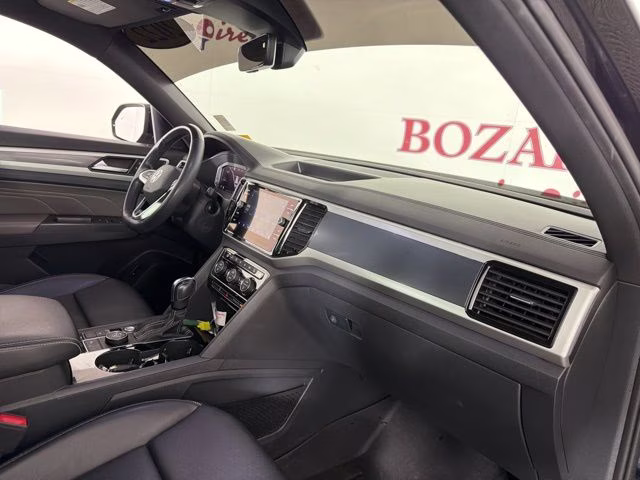2022 Black Volkswagen Atlas Cross Sport 3.6L V6 SEL R-Line AWD SUV