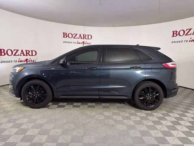 2024 Blue Metallic Ford Edge ST Line AWD SUV