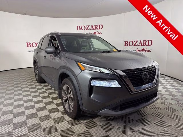 2021 Gun Metallic Nissan Rogue SV AWD SUV