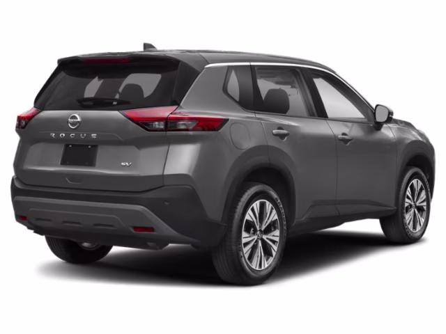 2021 Gun Metallic Nissan Rogue SV AWD SUV