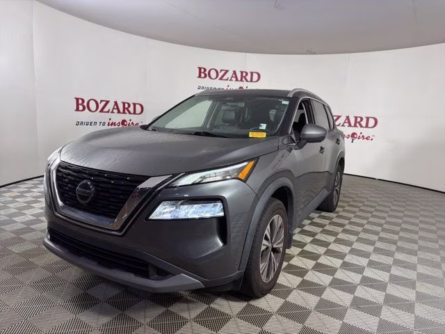 2021 Gun Metallic Nissan Rogue SV AWD SUV