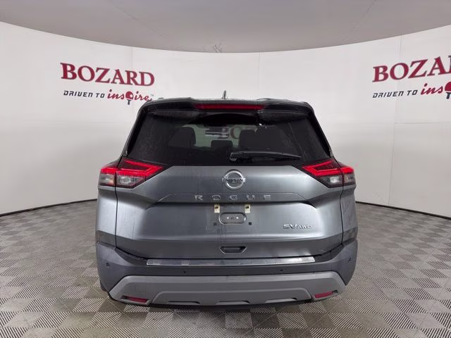 2021 Gun Metallic Nissan Rogue SV AWD SUV