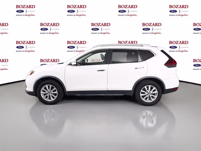 2019 Glacier White Nissan Rogue SV FWD SUV