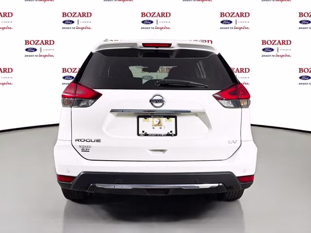 2019 Glacier White Nissan Rogue SV FWD SUV
