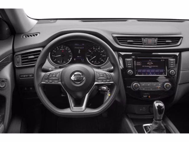 2020 Brilliant Silver Metallic Nissan Rogue SV FWD SUV