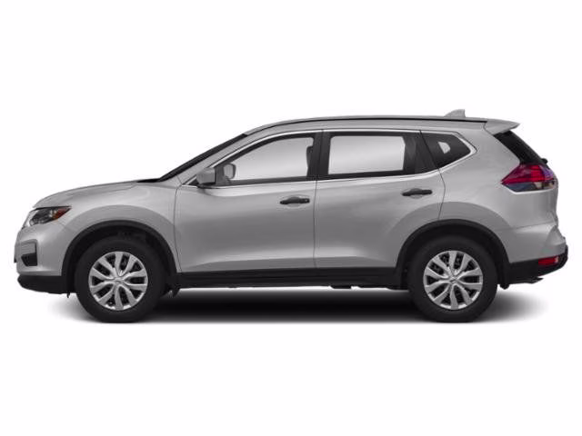 2020 Brilliant Silver Metallic Nissan Rogue SV FWD SUV