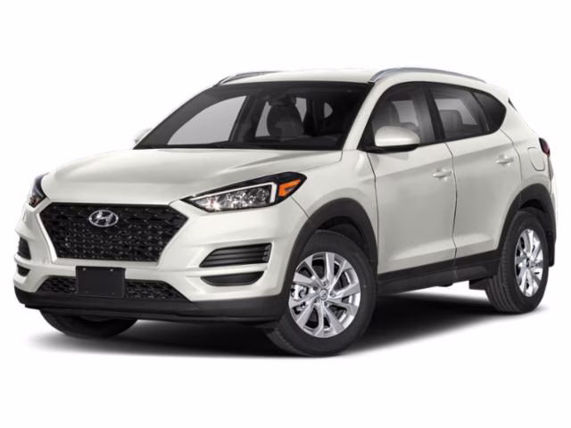 2019 White Pearl Hyundai Tucson Value FWD SUV
