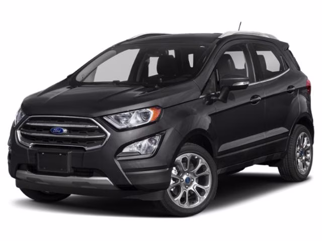 2018 Shadow Black Ford EcoSport SES 4X4 SUV